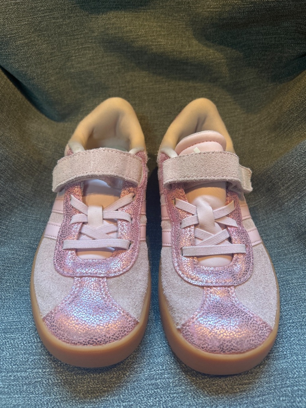 Pink VL COURT 3.0 SHOES KIDS - Picture 2 of 3